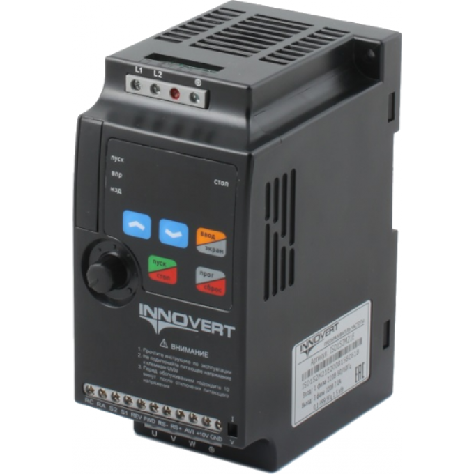 Преобразователь частоты INNOVERT (Промситех) 0,18 кВт 0,6 ISD181M21E