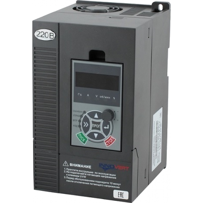 Преобразователь частоты векторный INNOVERT (Промситех) 4 кВт 9А ITD402U43B2
